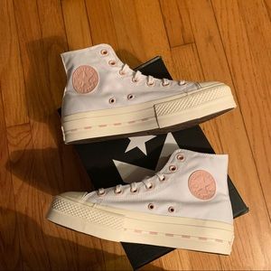 NWT Converse High Top Platform Sneakers